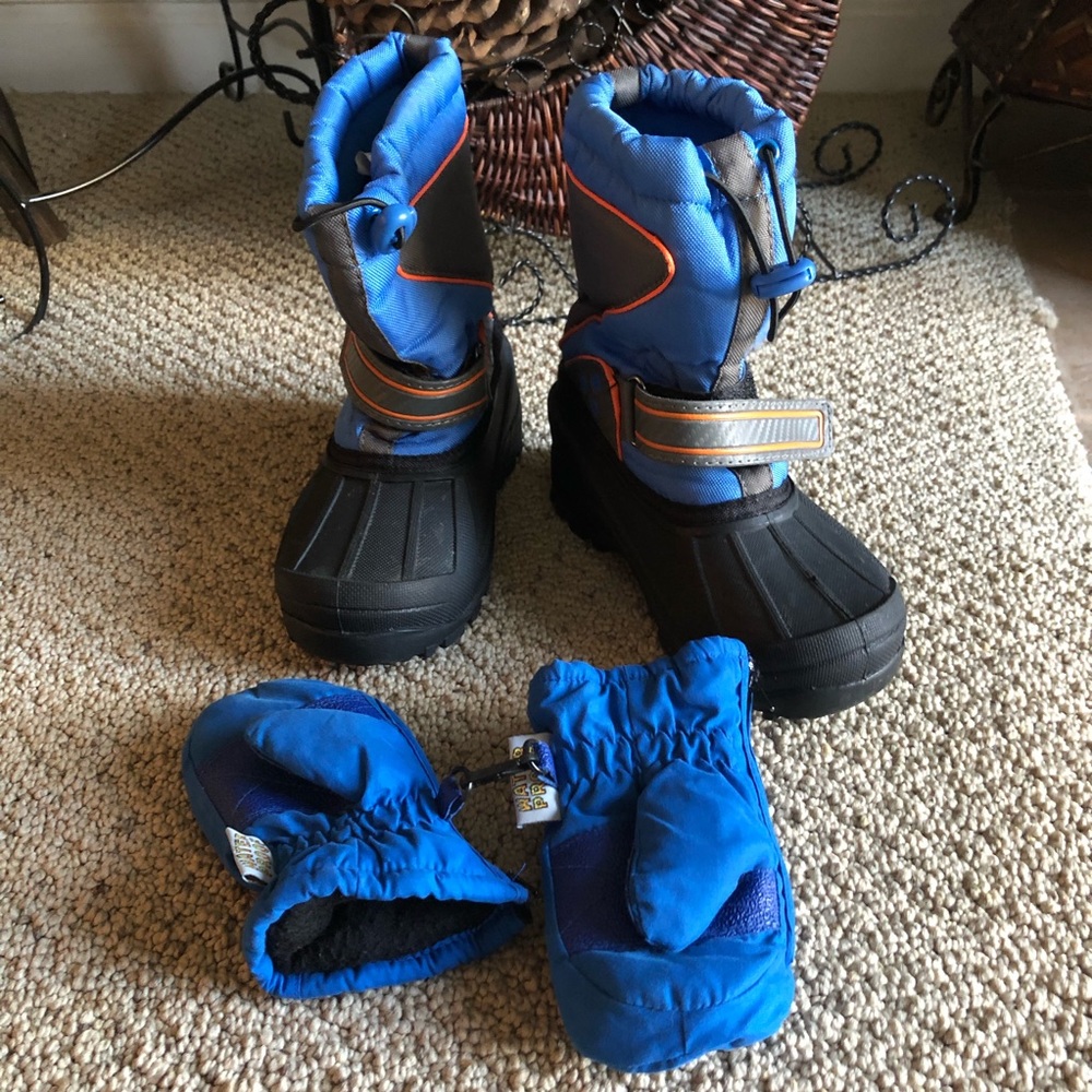 Bundle Toddler Winter Boots/Gloves (Toddler 1-3)